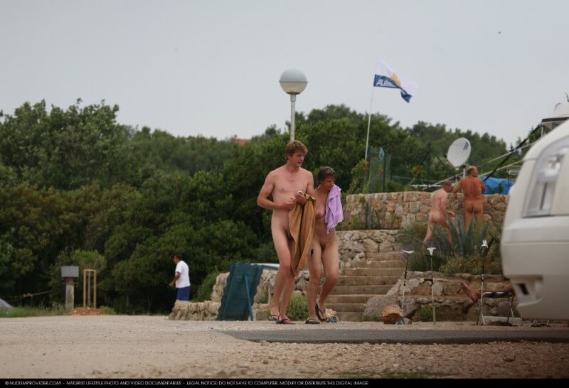 Nudism Family Indian Summer Painting photo gallery - Promoting nudism to the masses