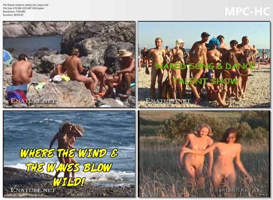 Enature - Naked royal vacation at sea - Nature fills naturists and nudists with energy and inspiration