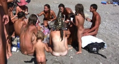 The vast oceanfront 1 Full HD video - Accepting oneself fully is the foundation of naturism and nudism