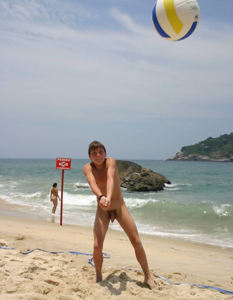 Brazilian val-ball goddess - Overcoming inhibitions is one of the goals of nudism