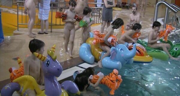 Indoor water runners 1 Full HD video - The body is a reflection of inner beauty and harmony in naturism and nudism