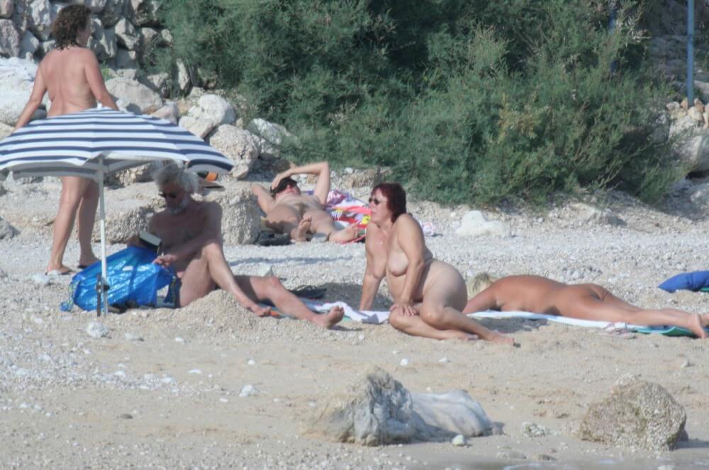Croatian Baska Beach pics - Nudism encourages love for nature and oneself