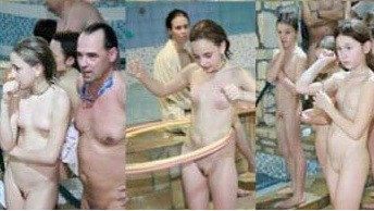Games, competitions and entertainment for nudists in the pool: photo report - Harmony and balance are important in this nudist culture