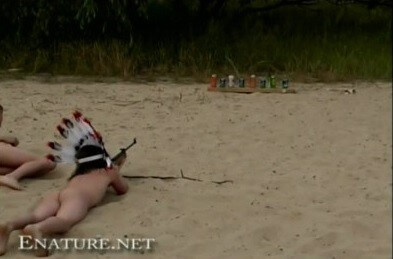 Enature - naked shoot out - Support and mutual understanding are important in the nudism movement