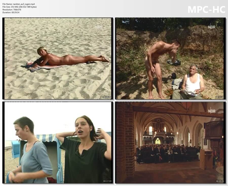 Nudist movie die nackten auf rugen HD - Spontaneous Nudism Thrives