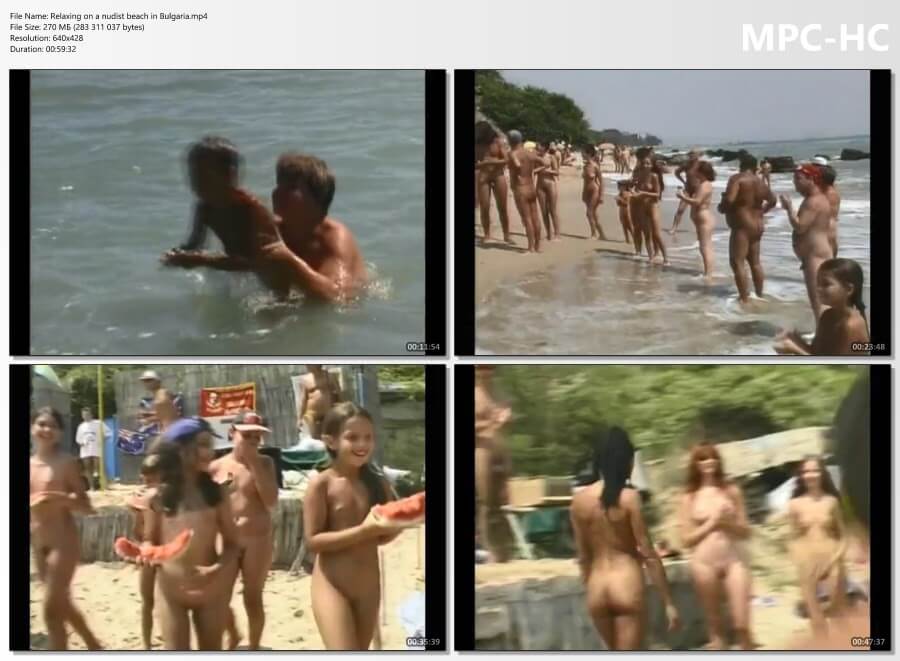 Relaxing on a nudist beach in Bulgaria - The sacred significance of the nude