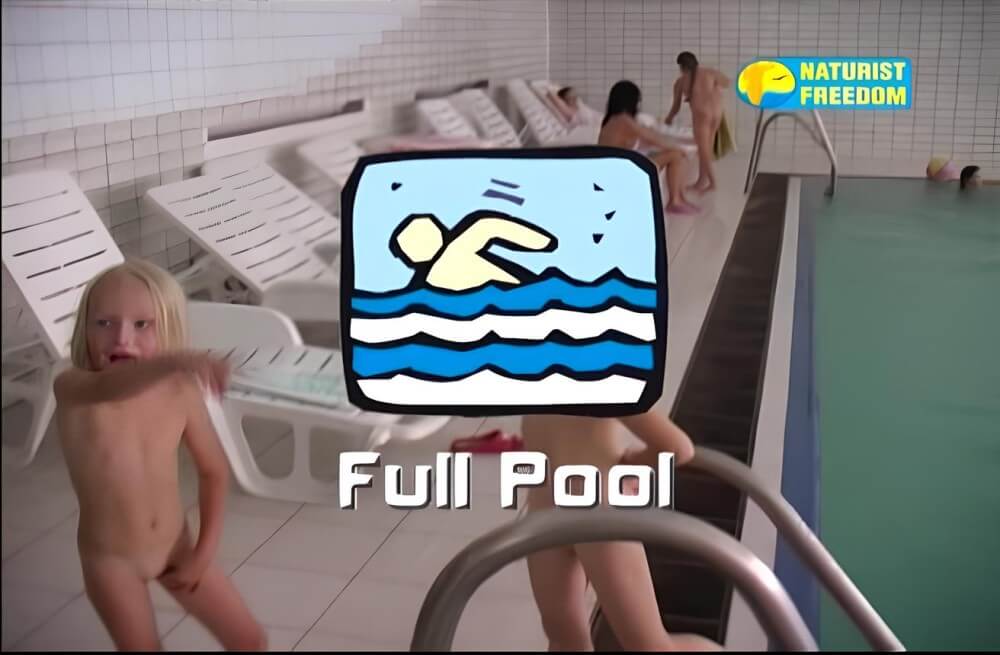 Naturist Freedom: Full Pool - A love for the sun and fresh air are important values for naturists