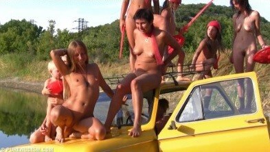 Ukrainian coastal part 2 - Naturists live easily and freely