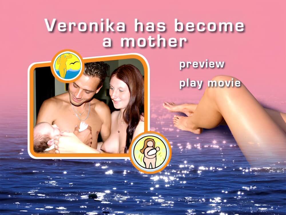 Naturist Freedom: Veronika Has Become a Mother - Naturists love nature and the environment