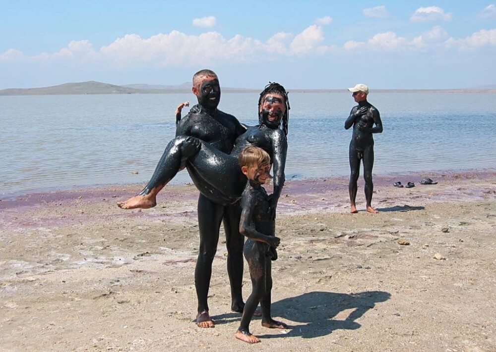 Dark Mud And Clear Water pics - Nature fills naturists and nudists with energy and inspiration