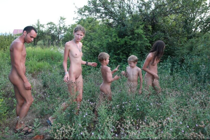 A quaint village home town photos - Minimizing clothing or nudism
