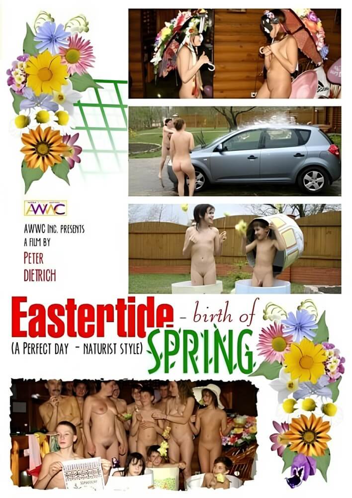 Enature, AWWC – Eastertide Birth Of Spring film - Melting under the scorching sun, I sunbathe naked