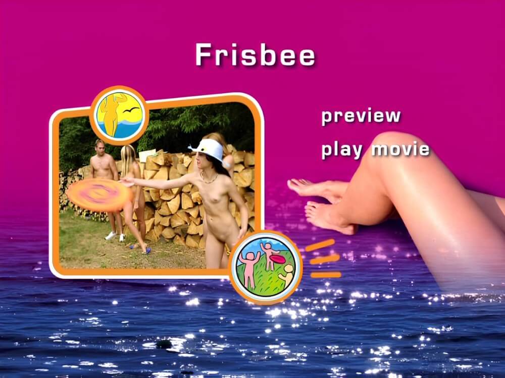 Naturist Freedom - Frisbee DVD - Core values of nudist clubs