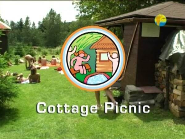 Naturist Freedom: Cottage Picnic DVD - Being oneself and accepting ones body as core principles of naturism and nudism