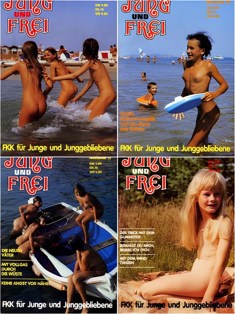 Jung und Frei Nr 9-12 - Naturism and nudism are a path to peace of mind and a little solitude