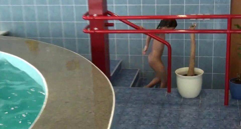 Indoor Swim Exercise - Joy and pleasure are an integral part of the nudist and naturist experience