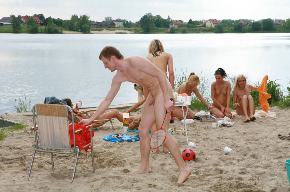 Lakeside Outdoor Activity photos - The practice of nudity within a community