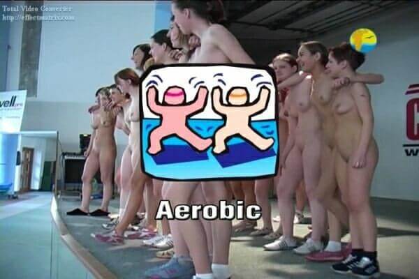 Naturist Freedom: Aerobic - Must always be without clothes