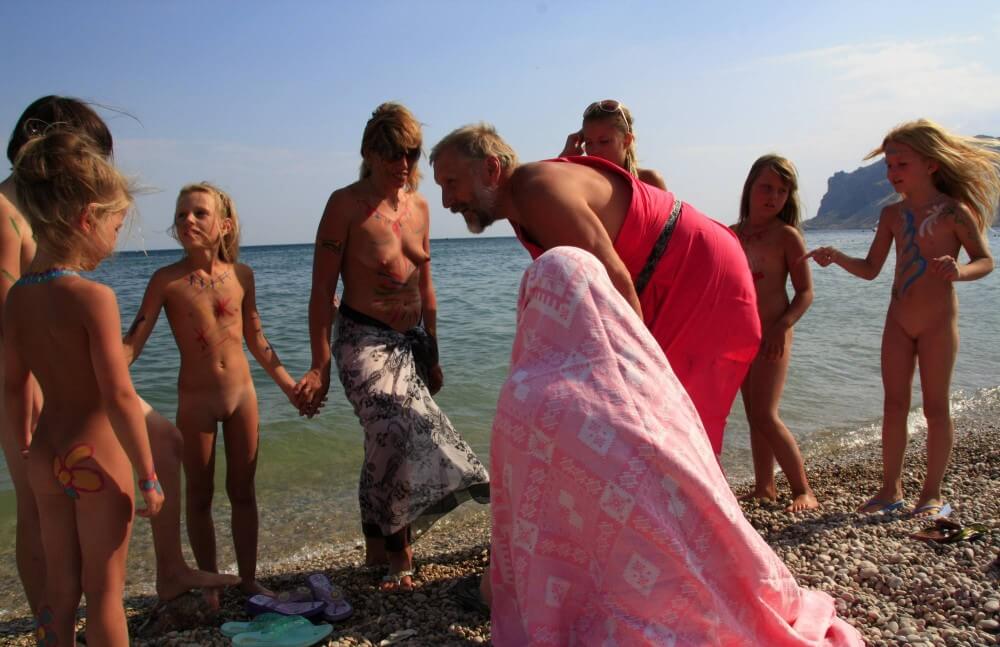 Water Drying Off pics - Nudity is a part of life without shame