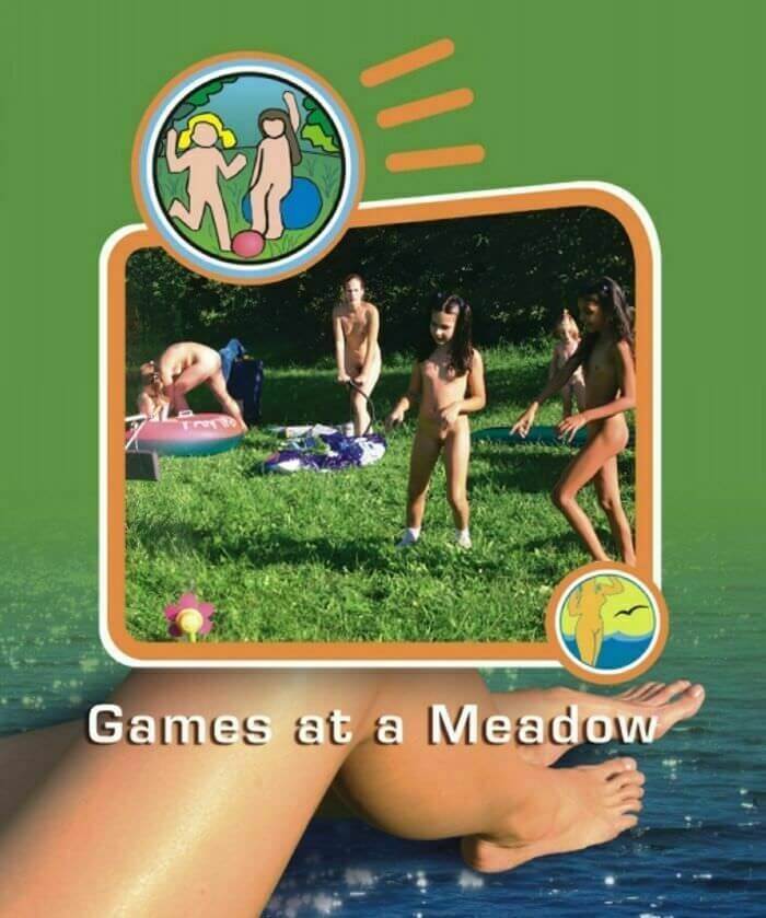 Naturist Freedom: Games at a Meadow - Health and well-being are enhanced through naturism and nudism