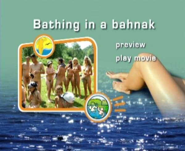 Naturist Freedom: Bathing in a Bahnak - Spectators are permitted to be naked
