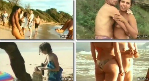 A real nude beach video - Naturists live in harmony with nature