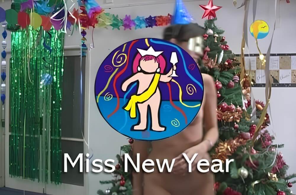Naturist Freedom: Miss New Year - Nudists value simplicity and openness