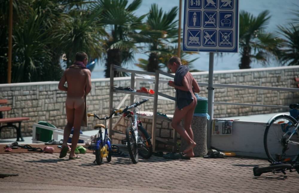 Nudism in a German water park photo - A true nudist vacation