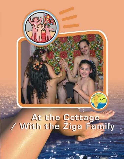 Naturist Freedom: At the Cottage-With the Ziga DVD - Naturists live in harmony and tranquility