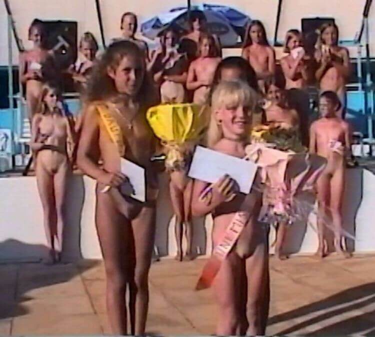 Poolside Pageant Classics Full HD video - Human nature in its original form
