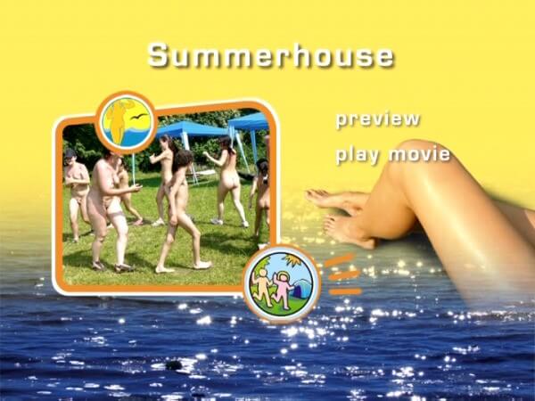 Naturist Freedom: Summer house DVD - Freedom from clothing is an integral part of naturism