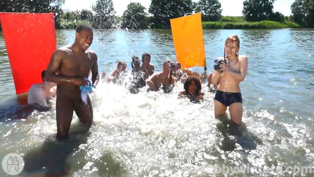 Abbywinters Beach games Full HD - Spectators are permitted to be naked