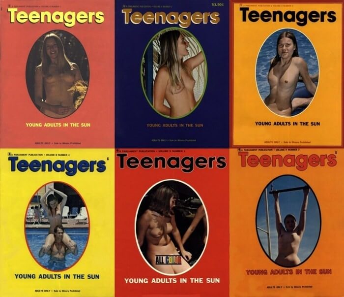 Teenagers magazines: Young adults in the sun - The emergence of naturism is linked to the name of Soren Sorensen